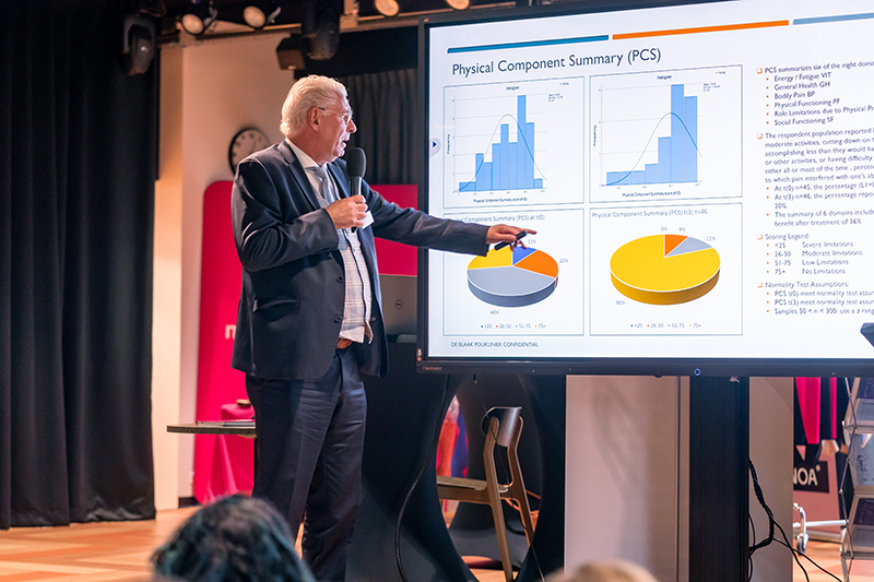 Lezing over kwaliteit van leven na lipoedeemliposuctie